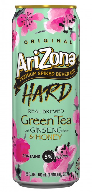 AriZona Hard Iced Green Tea 12 pack 12 oz. Can
